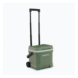 Lodówka turystyczna Igloo Ecocool Latitude 16 Roller 15 l vintage green