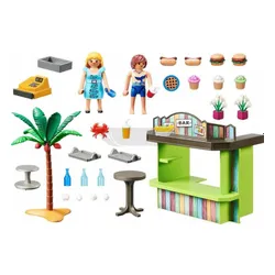 PLAYMOBIL Family Fun 70437 Kiosk na plaży