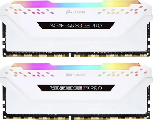 Pamięć Corsair Vengeance RGB PRO, DDR4, 32 GB, 3200MHz, CL16 (CMW32GX4M2E3200C16W)