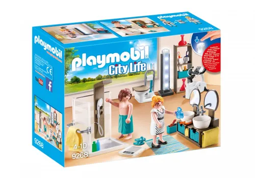 Набор фигурок Playmobil City Life 9268 Ванная комната