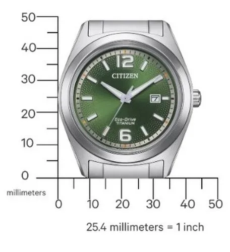 Zegarek CITIZEN Super Titanium AW1641-81X Tytanowy