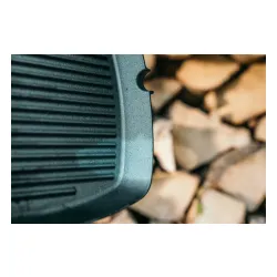 SKOTTSBERG Cast Iron 24 x 24 cm - patelnia grillowa / ogniskowa żeliwna nieprzywierająca