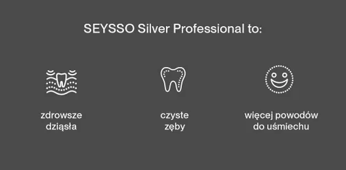 Szczoteczka soniczna SEYSSO Carbon Professional Silver