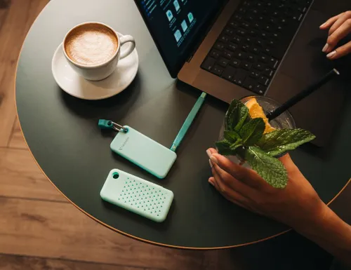 Dysk VERBATIM Pocket 1TB SSD Czarno-polarny niebieski