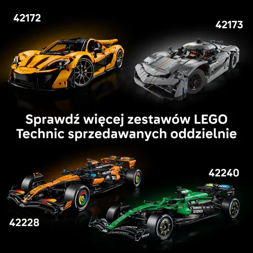 LEGO 42232 Technic Koenigsegg Sadair's Spear Megacar