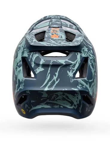 Kask enduro Fox Rampage Img Print - arctic blue