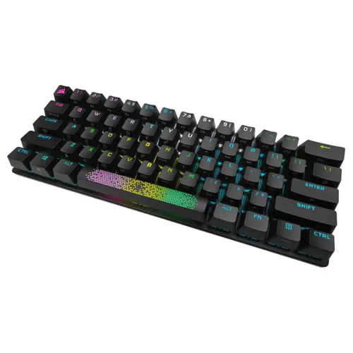 Klawiatura mechaniczna Corsair K70 Pro Mini Wireless - Cherry MX Red Switch - czarny