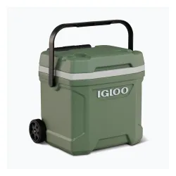 Lodówka turystyczna Igloo Ecocool Latitude 16 Roller 15 l vintage green