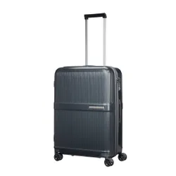 Walizka średnia Samsonite Dorsett - matte metallic grey