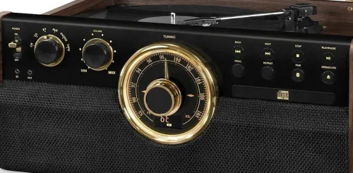 Gramofon Victrola VTA-270B-ESP-INT Półautomatyczny Napęd paskowy Bluetooth Brązowy