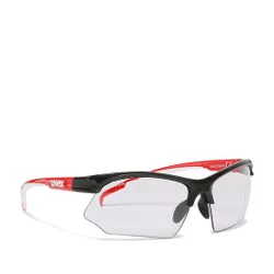 Okulary przeciwsłoneczne Uvex Sportstyle 80 Vario S5308722301 Black Red White - Rozmiar (EU) 00