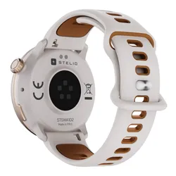 Smartwatch STELIO Activ Pro AI GPS 46mm Tytan Złoty