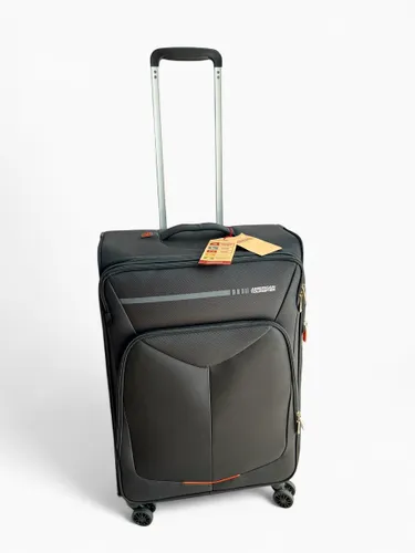 Summerfunk walizka średnia poszerzana American Tourister - black - outlet