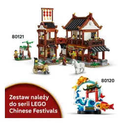 LEGO 80120 Chinese Festivals Karp przeskakujący przez Smoczą Bramę