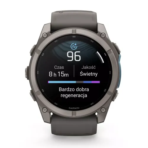 Smartwatch Garmin Fenix 9 51mm Pebble Grey/Titanium