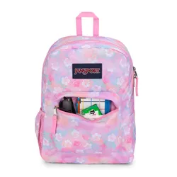 JanSport Cross Town Kız Sırt Çantası-neon papatya