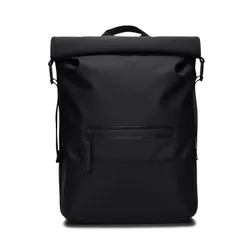 Рюкзак Rains Trail Rolltop Backpack W3 - черный