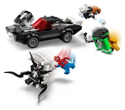 LEGO Marvel 76309 Spider-Man kontra muscle car Venoma