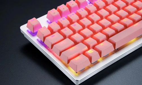 Klawiatura Razer PBT Keycap Upgrade Set Quartz Pink Różowy