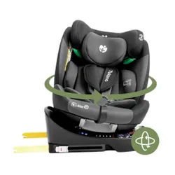 Fotelik samochodowy TULANO Loom 35 40-150 cm (0-36 kg) Czarno-szary