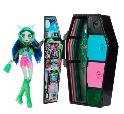 Mattel Lalka Monster High Ghouilla Yelps