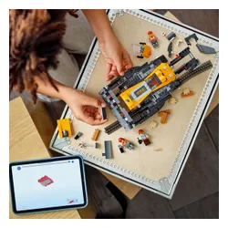 LEGO Klocki City 60466 Żółty buldożer z ładowarką