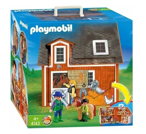 Playmobil Zestaw figurek 4142 Moje przenośne gospodarstwo rolne