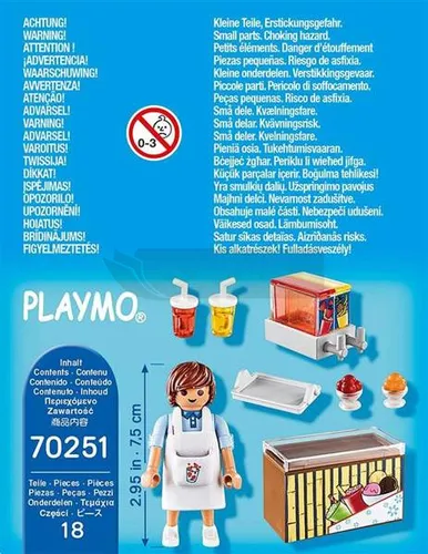 PLAYMOBIL Specjal Plus 70251 Sprzedawca lodów