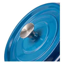 Garnek żeliwny VINTAGE CUISINE VC2P2218BL20CP Niebieski Ombre 2.2L