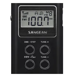 Radioodbiornik Sangean POCKET 120 DT-120 Radio FM Czarny