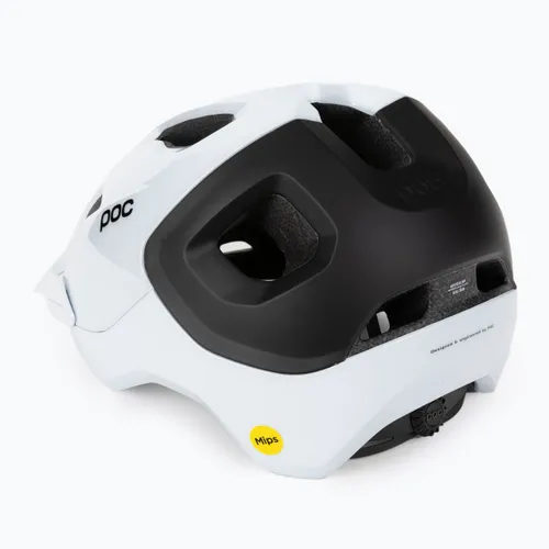 Kask rowerowy POC Axion Race MIPS hydrogen white/uranium black matt