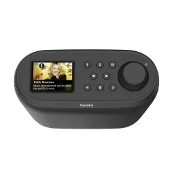 Radioodbiornik Hama DIR400 Radio FM, DAB, Internetowe Wi-Fi Bluetooth Czarny