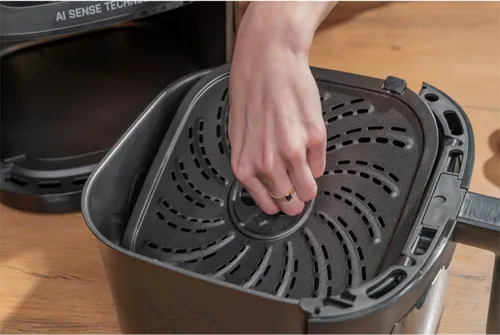 Air Fryer Frytkownica beztłuszczowa AI GÖTZE & JENSEN AF850T by Setti+ WiFi rozpoznawanie potraw i gotowanie na parze