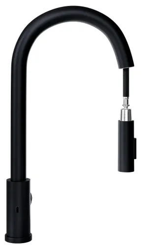 Bateria Globalo Loretio Black 1.1 Czarny mat Stal nierdzewna