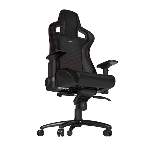 Fotel Noblechairs EPIC Black Red Gamingowy do 120kg Skóra ECO Czarno-czerwony