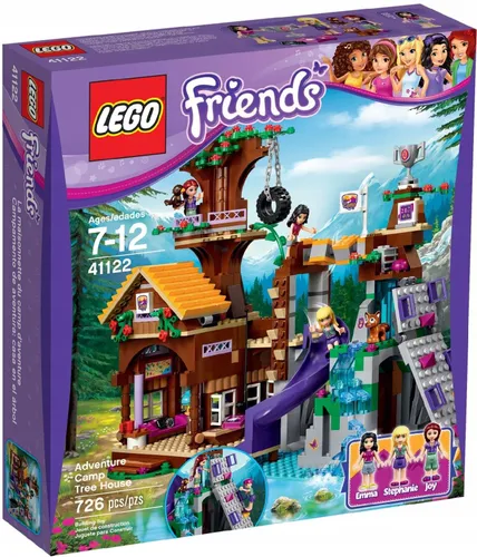 Lego Friends 41122 Domek Na Drzewie Dom Zjeżdżalnia Dom Emma Stephanie