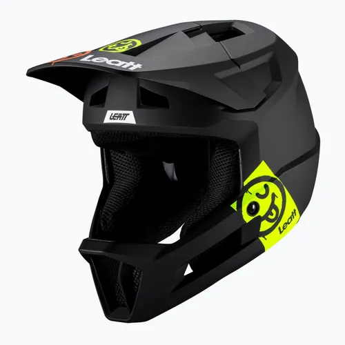 Kask rowerowy dziecięcy Leatt MTB Gravity 1.0 V25 Jr black