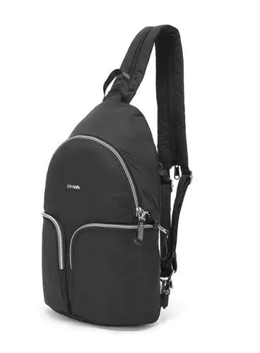 Hırsızlığa Karşı Dayanıklı Sırt Çantası Pacsafe Stylesafe Convertible Sling To Backpack-black