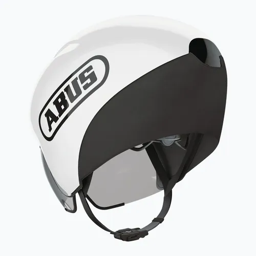 Kask rowerowy ABUS Gamechanger TT 1.1 shiny white