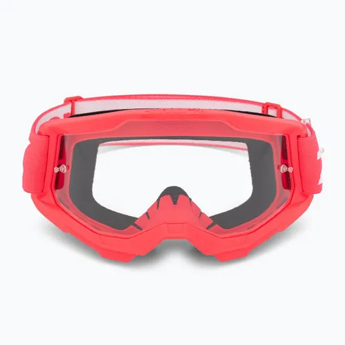 Gogle rowerowe 100% Strata 2 pink/clear