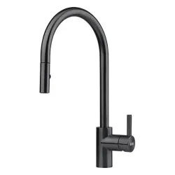 Bateria Franke Eos Pull-Out Czarny Stal szlachetna