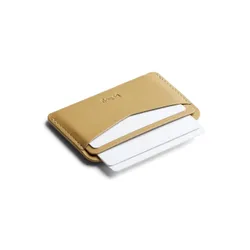 Skórzany kartownik portfel na karty Bellroy Card Slip - mustard