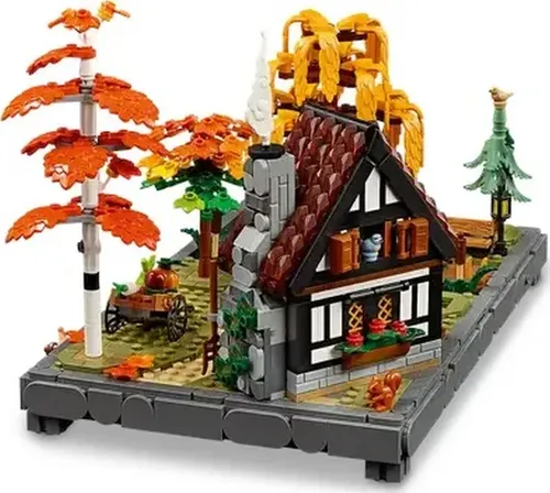LEGO Icons 11372 Jesienny ogród z chatką