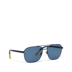 Okulary przeciwsłoneczne Polo Ralph Lauren 0PH3140 939480 Semishiny Navy Blue/Dark Blue - Rozmiar (EU) 59