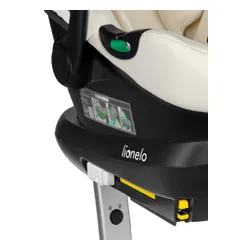 Fotelik samochodowy LIONELO Astrid i-Size z bazą Isofix 40-87 cm (0-13 kg) Kremowy