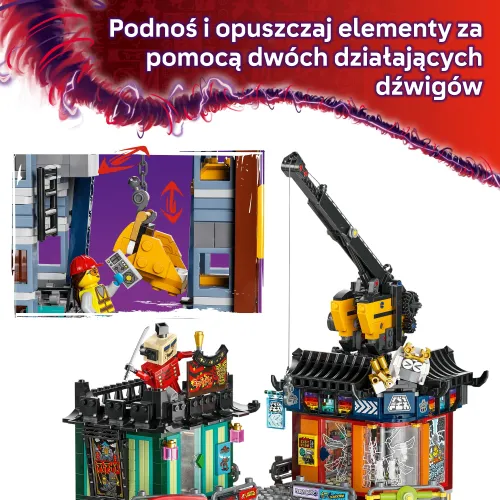LEGO 71837 NINJAGO Warsztaty w mieście NINJAGO