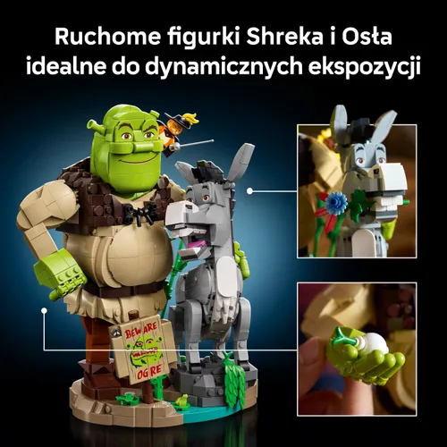 LEGO 72423 Shrek, Osioł i Kot w butach