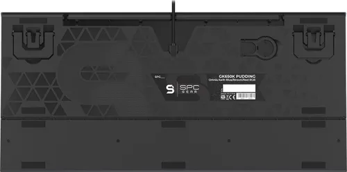 Klawiatura SPC Gear GK650K Omnis Kailh Red RGB Pudding Edition (SPG120)
