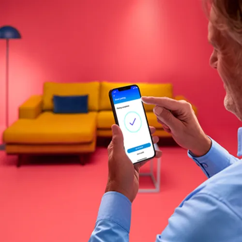 Lampa biurkowa WiZ Squire RGB