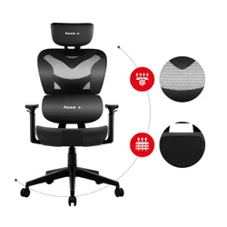 Fotel HUZARO Combat 8.0 Carbon Czarny